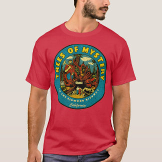 Trees of Mystery vintage California decal T-Shirt