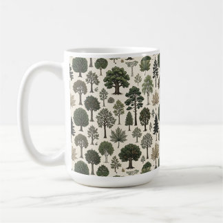 Trees Pattern Coffee Mug