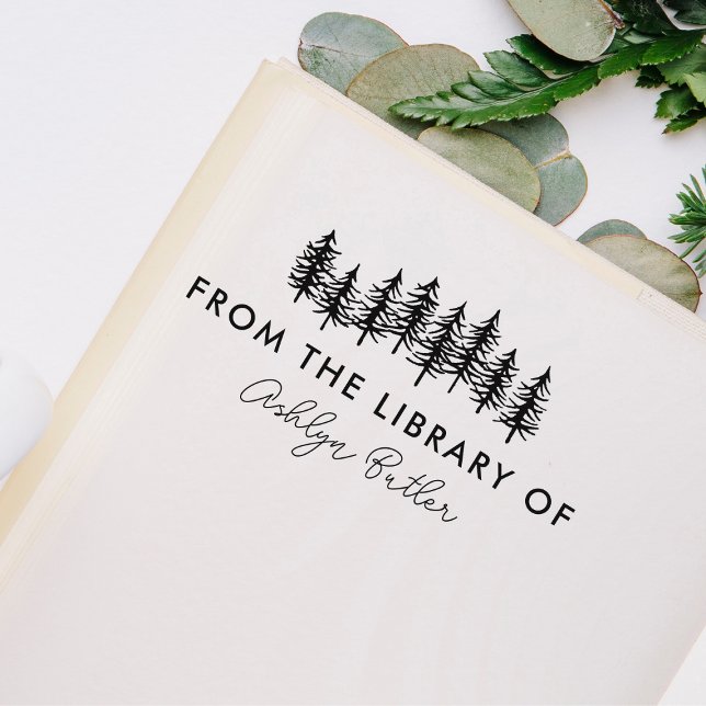 Trees Personal Library Book Stamp (Creator Uploaded)