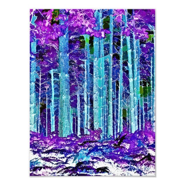 TREES PHOTO PRINT (Front)