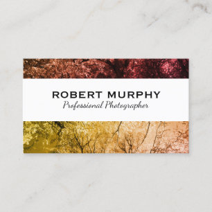 Trees Photography Variation Business Card