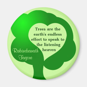 Trees quote magnet