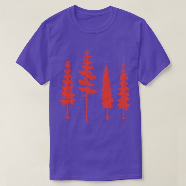 Trees silhouette 6 T-Shirt (Design Front)