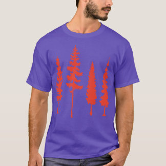 Trees silhouette 6 T-Shirt