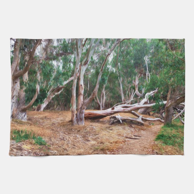 Trees Tea Towel (Horizontal)