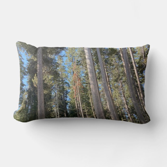 Trees Throw Pillow (Front)
