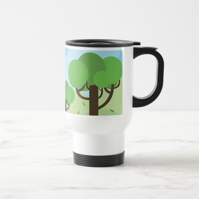 Trees Travel Mug (Right)