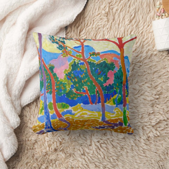 Trees & Trees Collioure | Andre Derain | Cushion (Blanket)