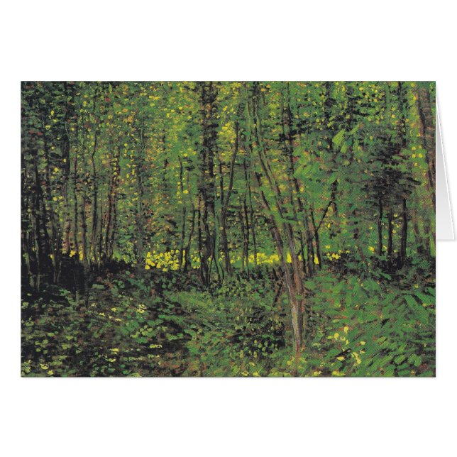 Trees & Undergrowth by Van Gogh (Front Horizontal)
