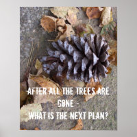 Trees wildlife poster nature conservancy animals