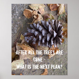 Trees wildlife poster nature conservancy animals