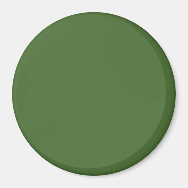 Treetop Green Colour Background Forest Hunter Gree Magnet (Front)