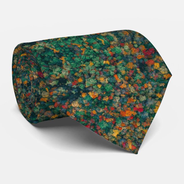 Treetops Tie (Rolled)