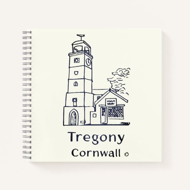 Tregony Clocktower Guest Book (Front)