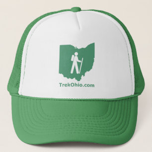 TrekOhio Trucker Hat, Green Hat