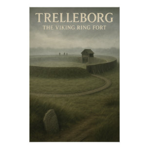 TRELLEBORG — THE VIKING RING FORT POSTER