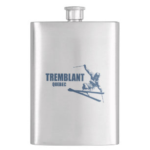 Tremblant Quebec Skier Hip Flask
