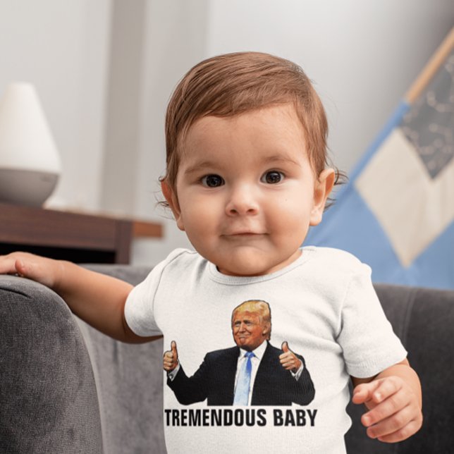 TREMENDOUS BABY TRUMP T-SHIRTS JERSEY BODYSUIT (Creator Uploaded)