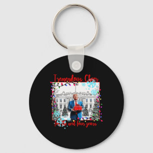 Tremendous Cheer For The Next Four Year Funny Xmas Key Ring