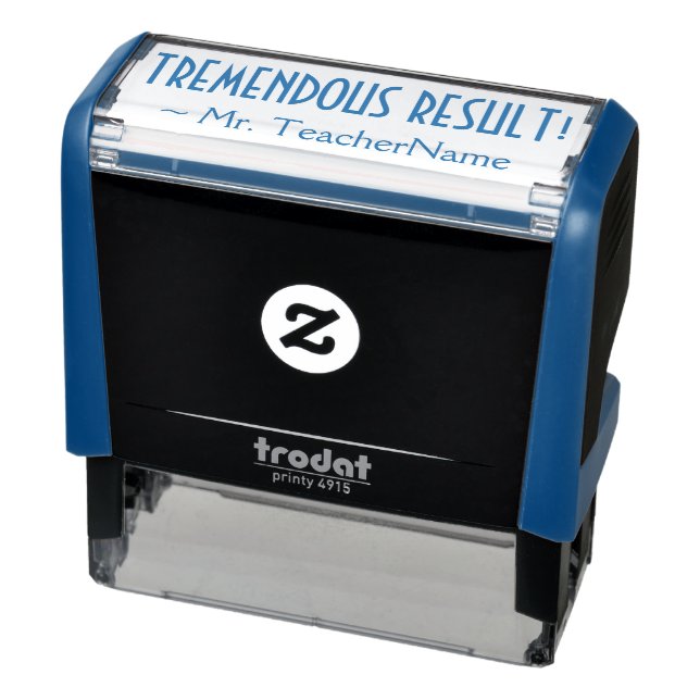 "TREMENDOUS RESULT!" Commendation Rubber Stamp (Product)