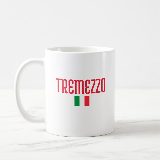 TREMEZZO Italy  Coffee Mug (Left)