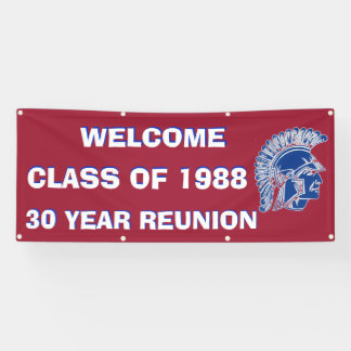 TREMPER CLASS REUNION TROJAN BANNER
