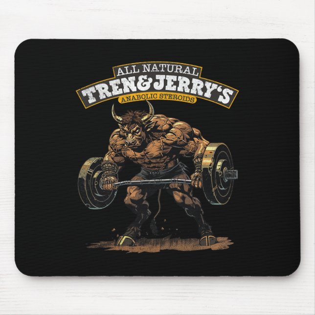 Tren And Jerry's 2  Mouse Pad (Front)