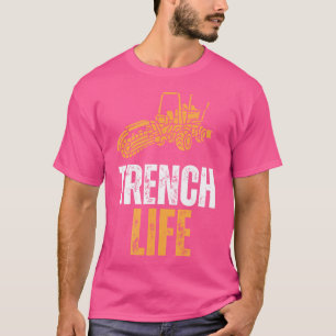 Trencher Operator Shirt Construction Excavation Tr