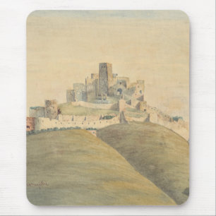 Trencin Castle in western Slovakia Mouse Pad