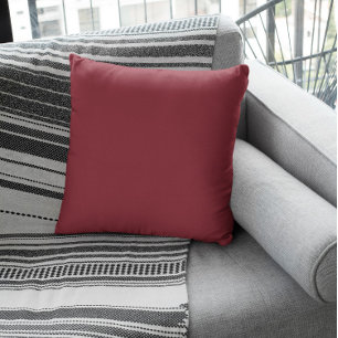 Trend Color - Crimson Red Cushion