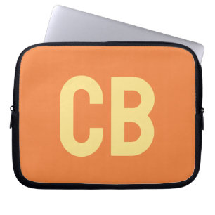 Trend Color Fresh Tangerine Laptop Sleeve