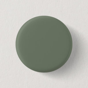 Trend Color Muted Greenish Gray 3 Cm Round Badge