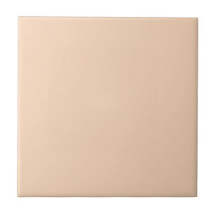 Trend Color - Peach Blush Decorative Ceramic Tile