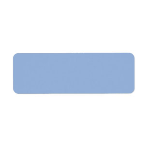 Trend Color - Powder Blue Return Address Labels