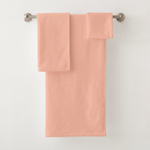 Trend Color Soft Peach Bath Towel Set