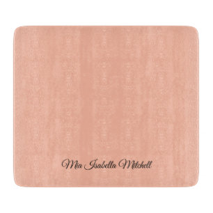Trend Color Soft Peach Cutting Board