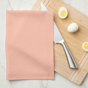 Trend Color Soft Peach Kitchen Towel