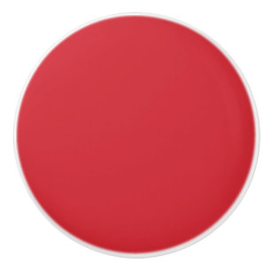 Trend Color - Vibrant Red Ceramic Knob