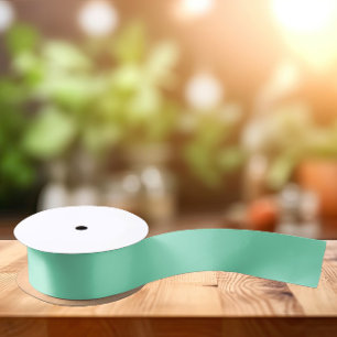 Trend Colors - Minty Green Color - Solid Satin Ribbon