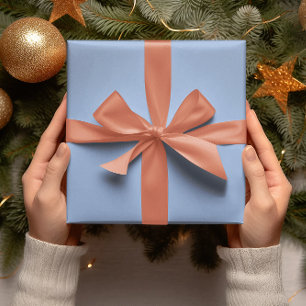 Trend Colors - Powder Blue Color - Solid Roll Wrapping Paper