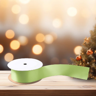 Trend Colors - Spring Green Color - Solid Satin Ribbon