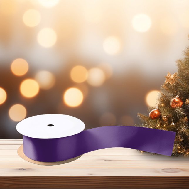 Trend Colour Bluish Purple Satin Ribbon (Creator Uploaded)