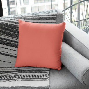 Trend Colour - Coral Sunset Cushion