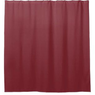Trend Colour - Crimson Red Shower Curtain