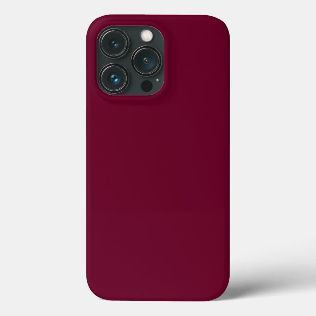 Trend Colour Dark Burgundy  Case-Mate iPhone Case (Back)
