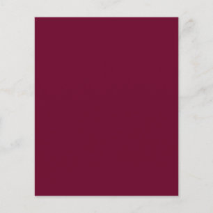 Trend Colour - Dark Burgundy Flyer