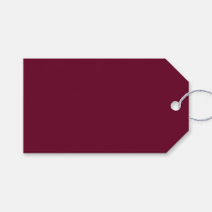 Trend Colour Dark Burgundy Gift Tags