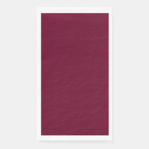 Trend Colour - Dark Burgundy Guest Towels Napkin