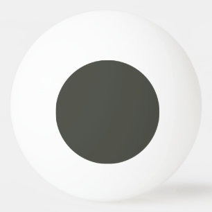 Trend Colour - Dark Forest Grey Ping Pong Ball