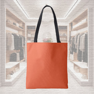 Trend Colour - Flame Red Tote Bag